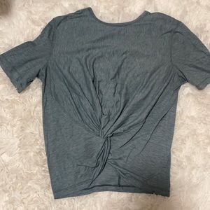 Lululemon twist front  tshirt